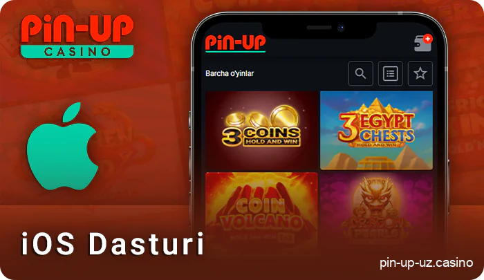 IOS ilovasi yordamida PIN Up Casino o'ynash - qanday qilib yuklab olish mumkin